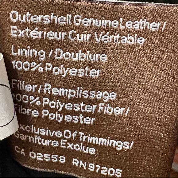 Danier Black Soft 100%Leather Trench Coat - Picture 7 of 7